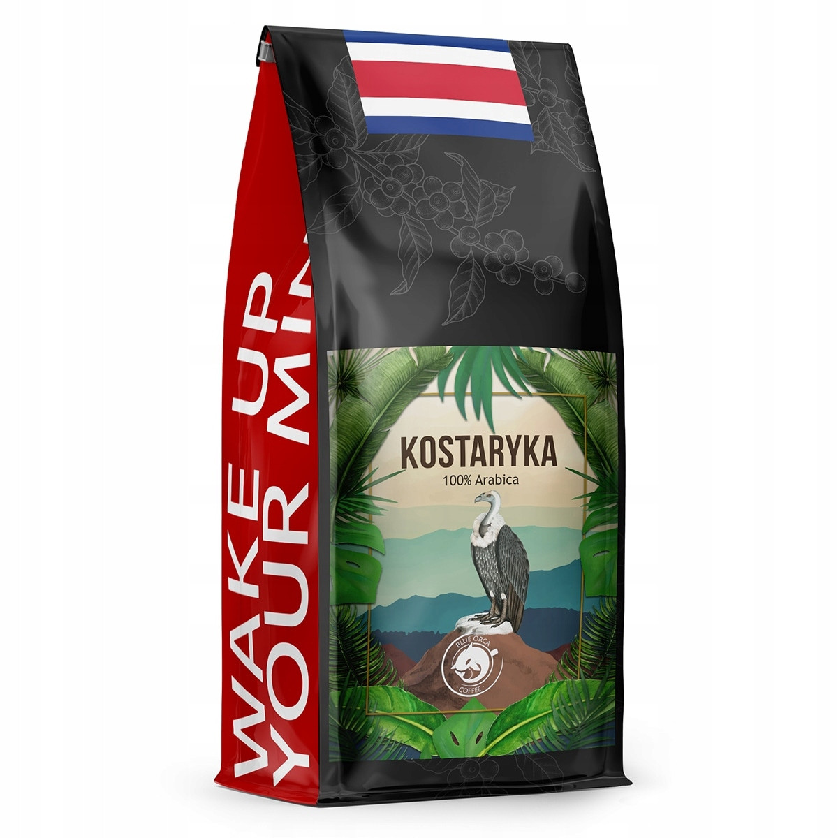 Káva Zrnková Kostarika Čerstvě pražená 500g 100% Arabica Blue Orca