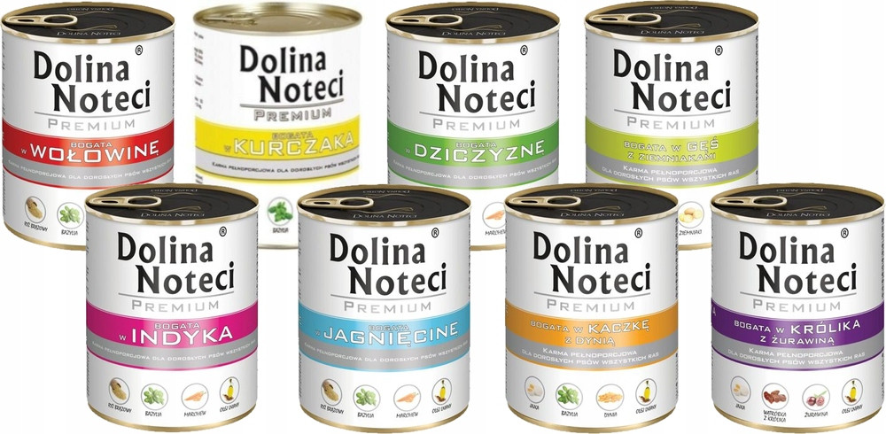 Dolina Noteci Premium mix chutí bez ryb 20x400g