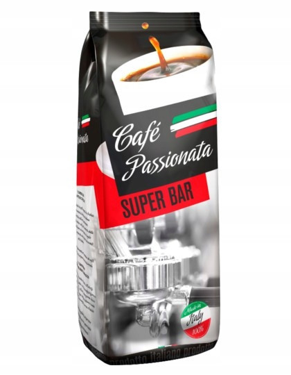 Cafe Passionata káva zrnková míchaná Bar Italská 1000g