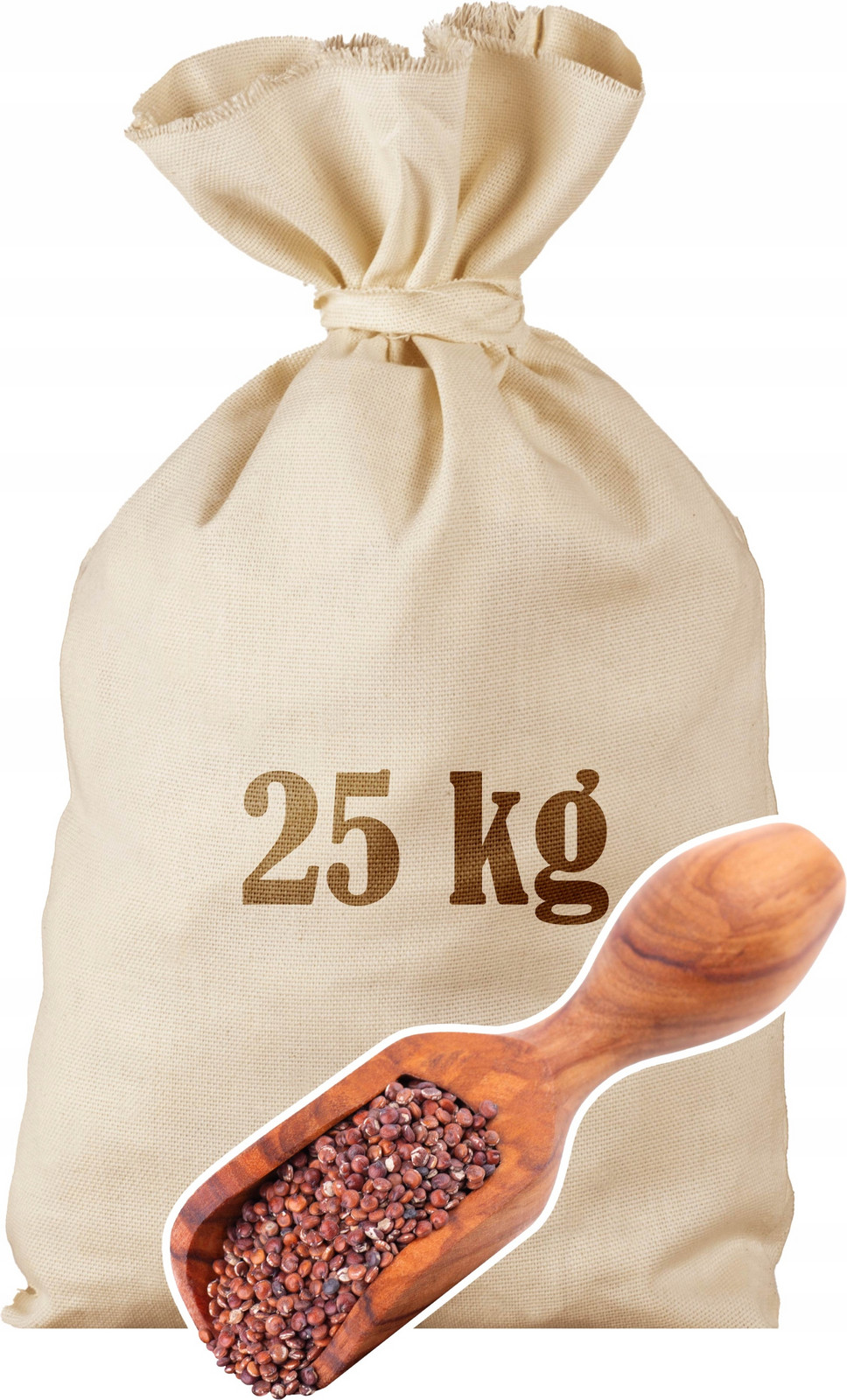 Komosa Quinoa rýžová 25kg Červený přírodní sáček