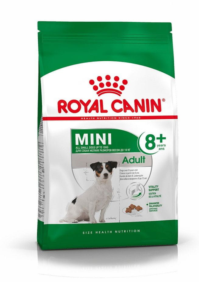 Royal Canin Mini Adult 8+ pro starší psy 8kg