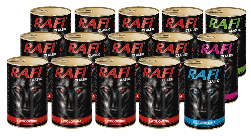 Rafi Classic MIX Chutí v omáčce 15x1240g