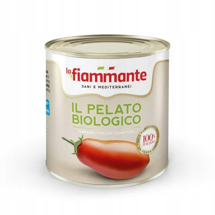 6 Kusů Pelato Biologico La Fiammante 2,5 Kg Italské organické rajčata