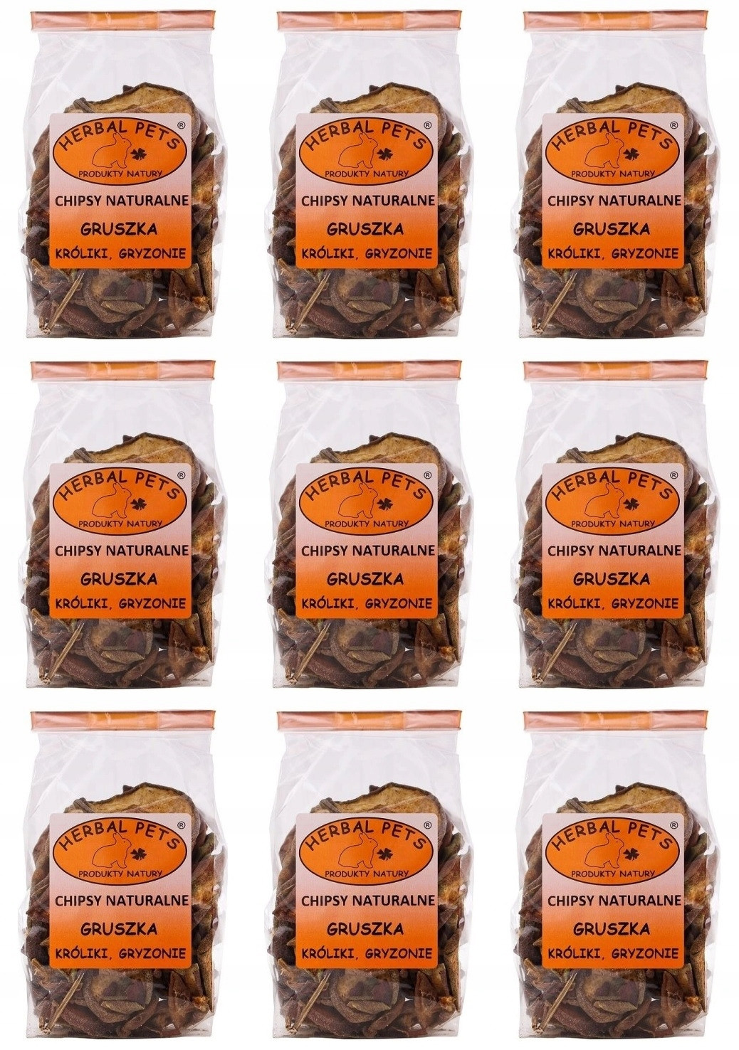 Ovocné pochoutky Herbal Pets 0,075kg hruška,9ks