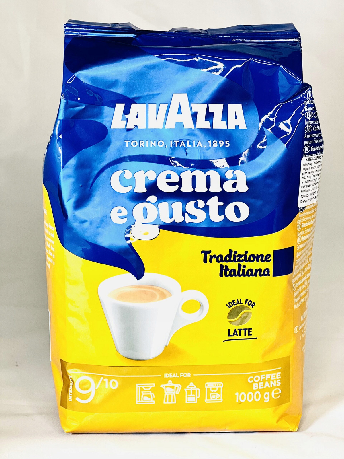 Káva Lavazza Crema E Gusto Tradizione Italiana 1 kg Zrno