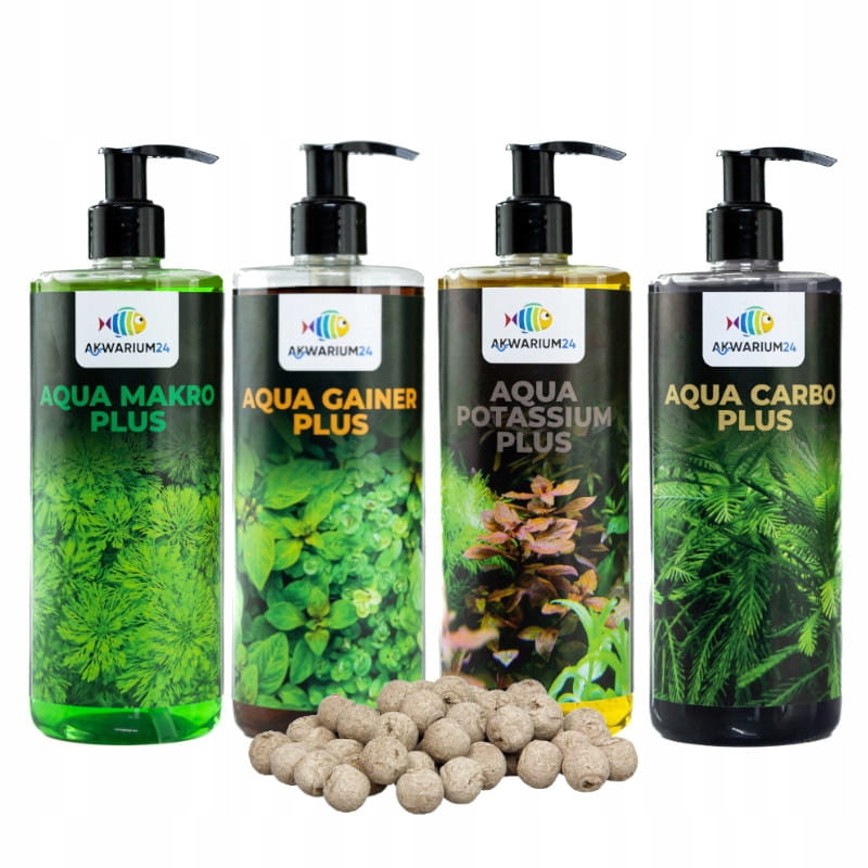 Hnojiva Makro Gainer Potas Carbo 4x500ml Kuličky Gt