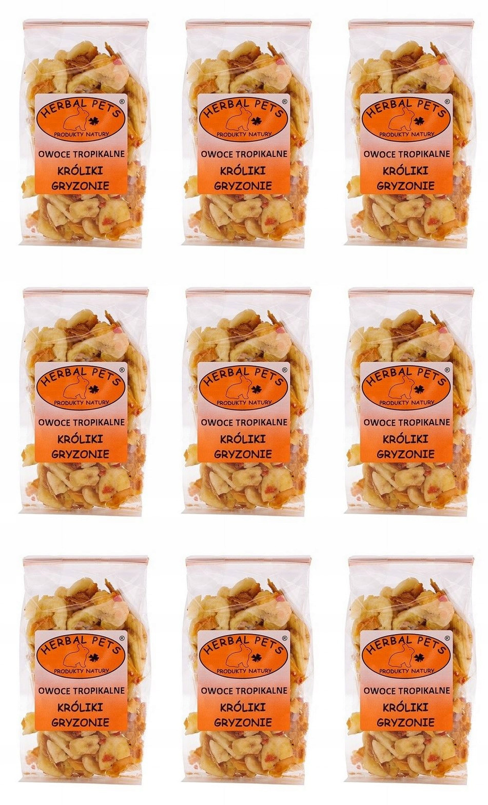 Herbal Pets Tropické ovoce Hlodavci 9x75g