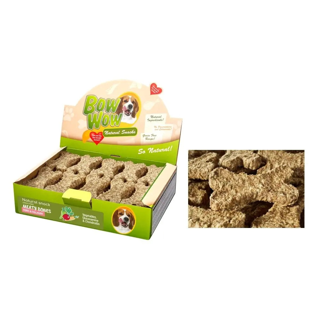Bow Wow 640 Pamlsek Kostky S Vepřovým Masem A Kolagenem 30ks