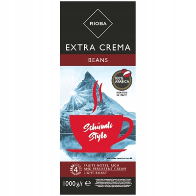Káva zrnková Extra Crema Rioba 1kg