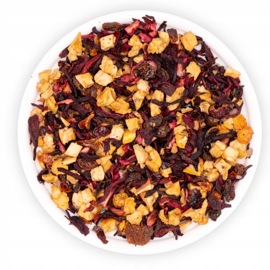 Čaj Ovocný Hladinový Etuda Jablko Ibišek Růže Mirtelo Teaverso 1KG