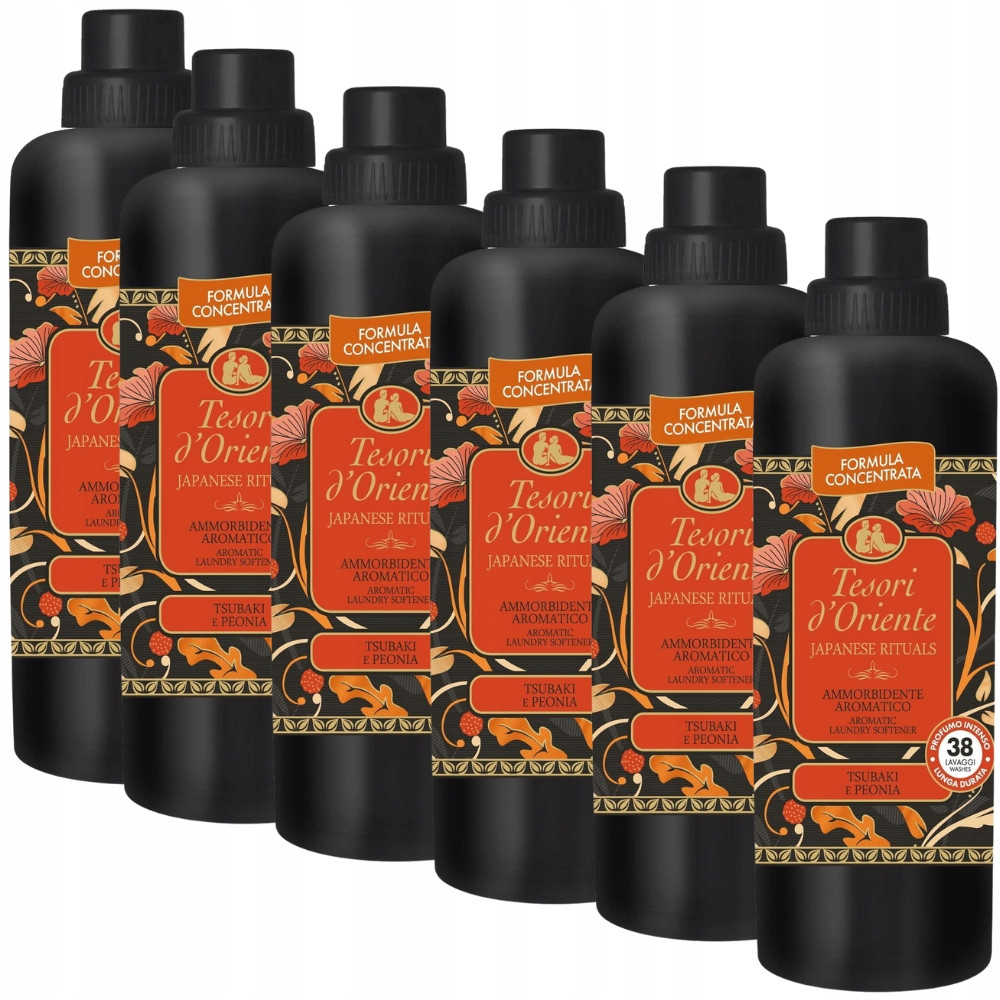 Tesori d'Oriente Sada italských oplachovacích přípravků 7 x 760 ml