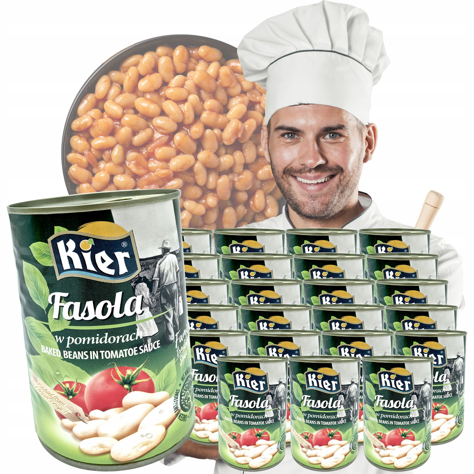 Fazole V Rajčatech Kier 400G X 24 Svářečka Velkoobchod