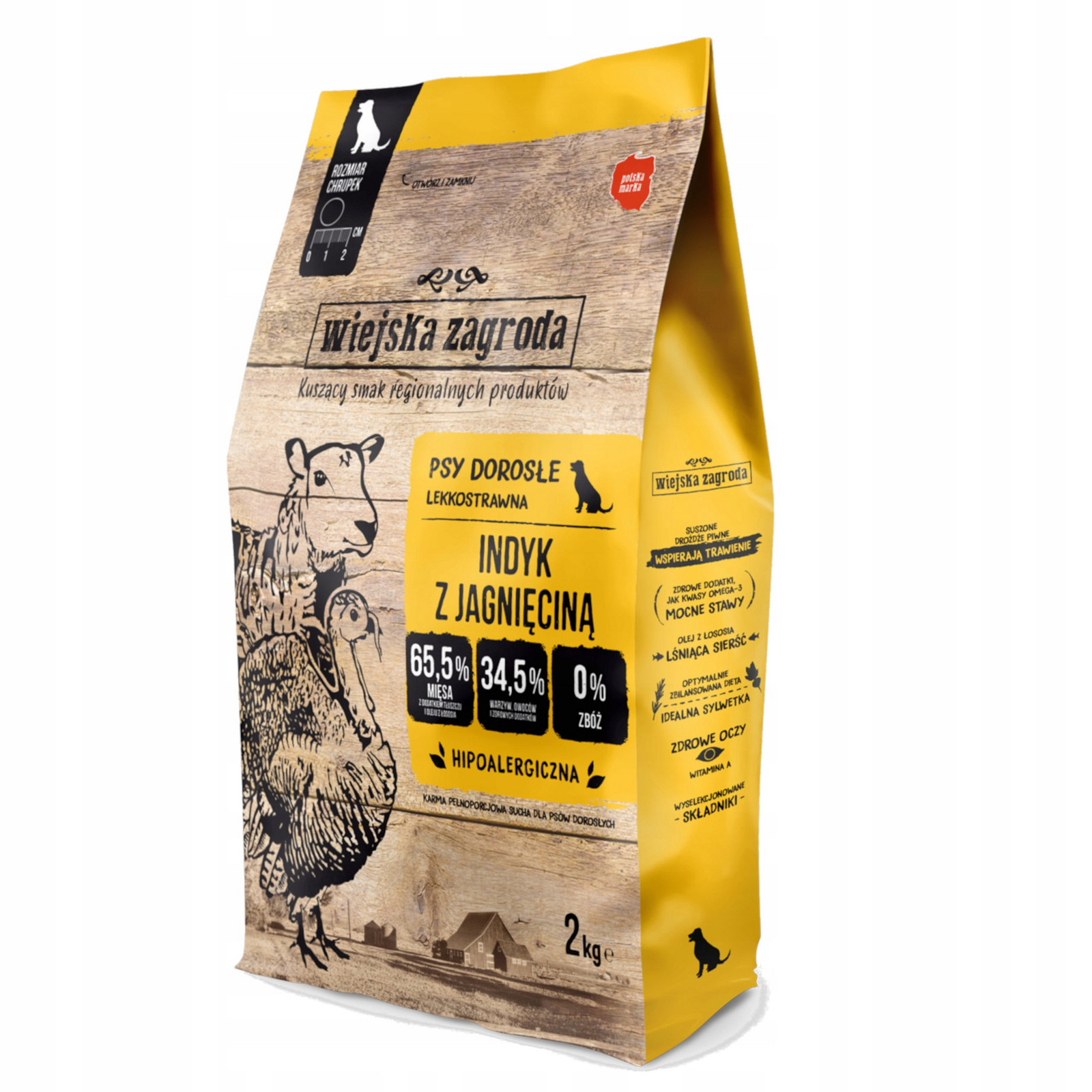 Wiejska Zagroda Krůta s jehněčím 2kg