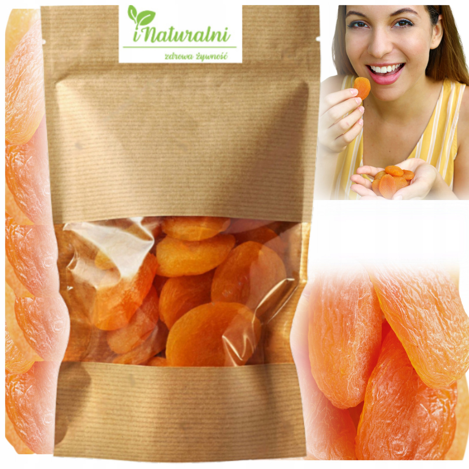 Sušené Meruňky Světlé 2 Kg Čerstvé Přírodní