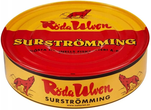 Švédský kysaný Sleď, Surströmming Roda Ulven, plechovka 400 g, únor 2026