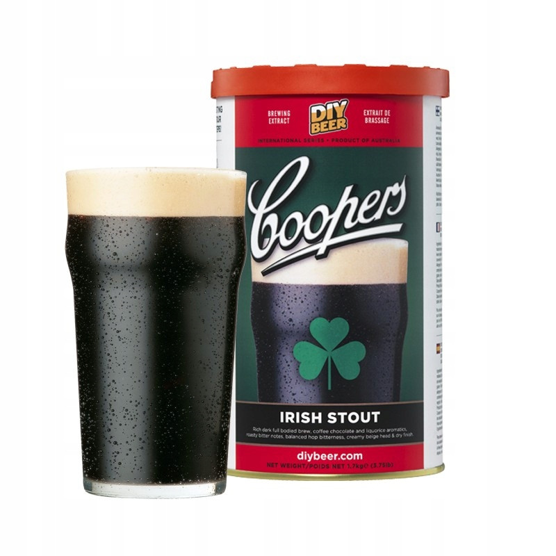 Coopers Irish Stout (1.7kg) domácí pivo kvasnice