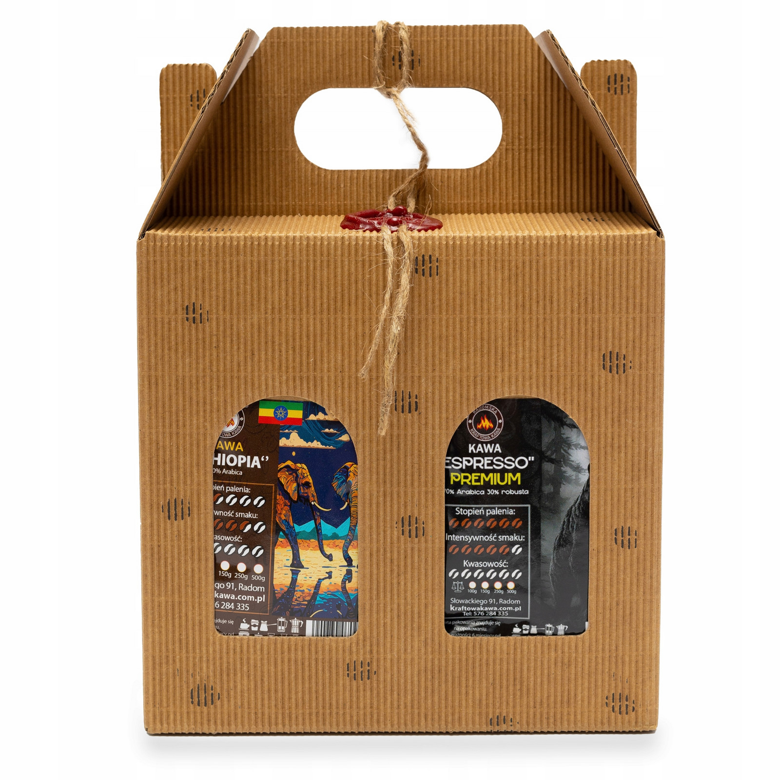 Dárková Sada 4x200 g Dárkový koš 800 g