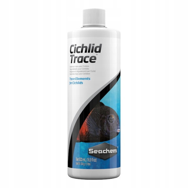 Seachem cichlid trace stopové prvky pro cichlidy 500 ml akvárium