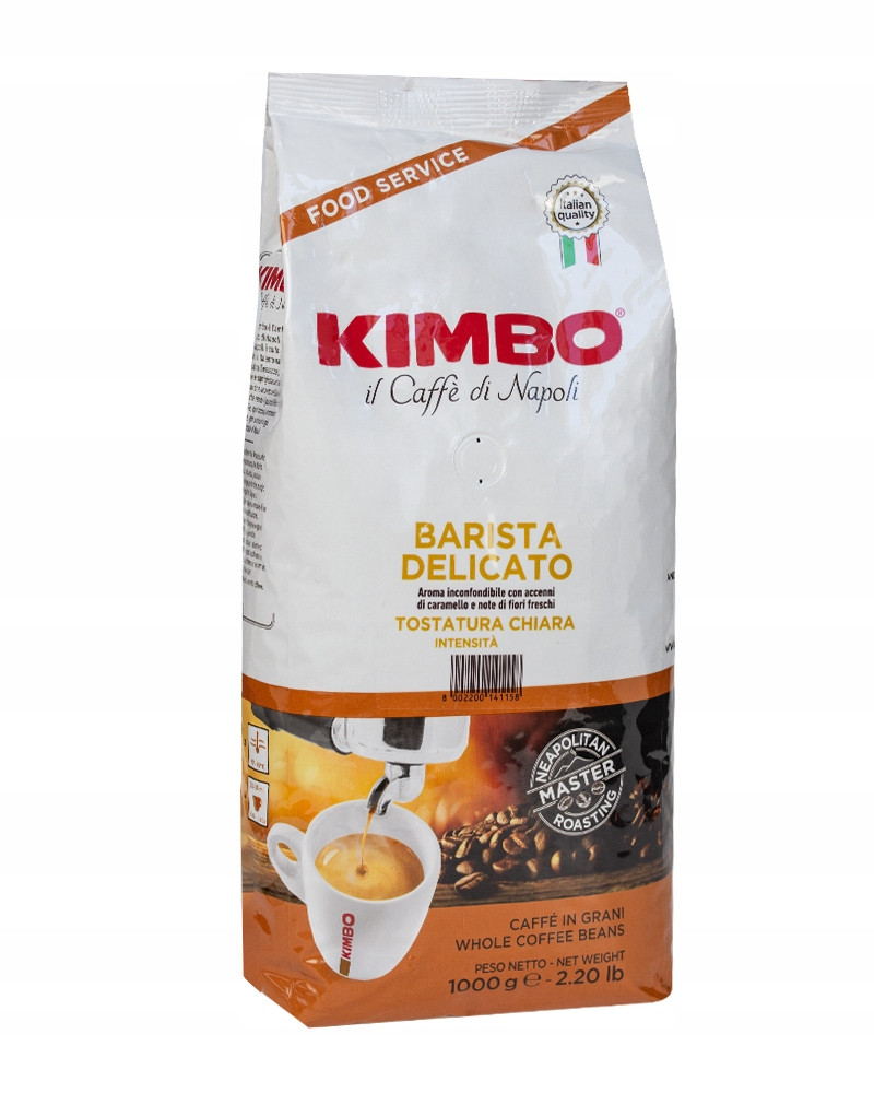 Káva zrnková 1kg Kimbo Barista Delicato 1000 g