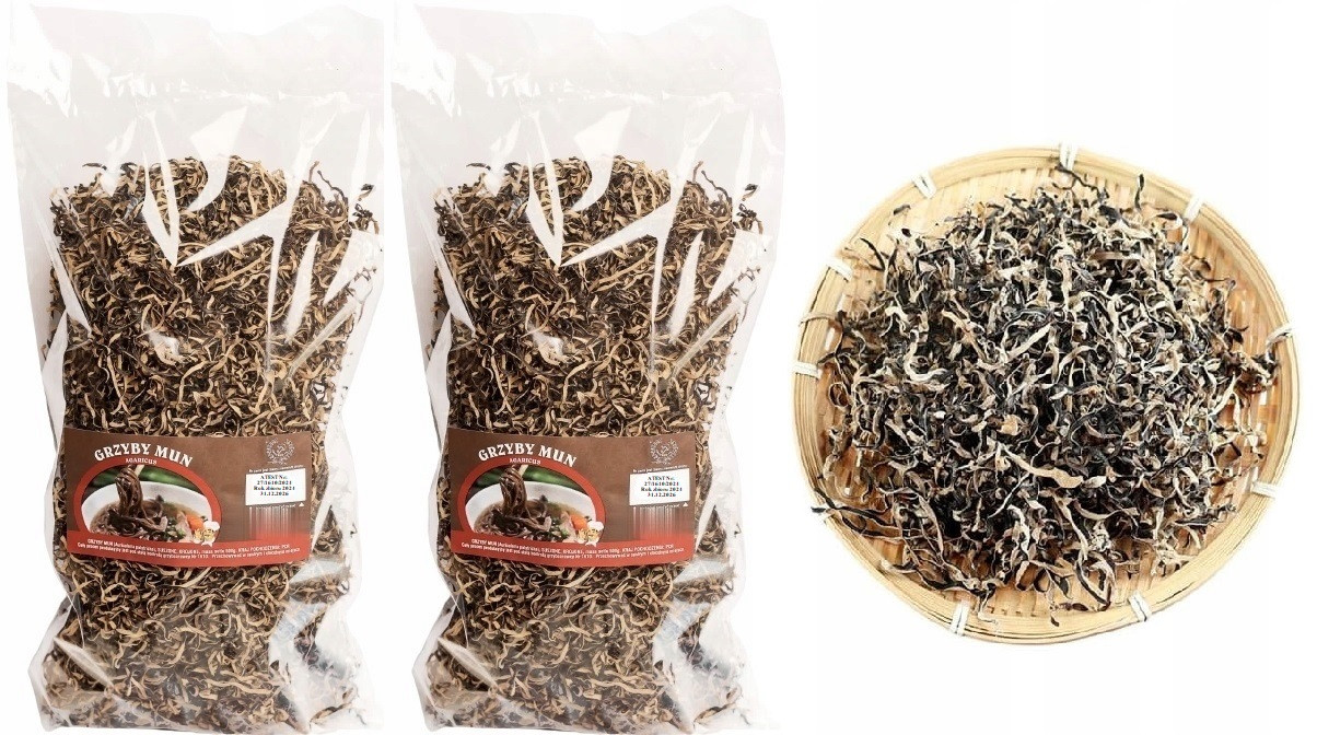 Houby Mun Krájené 1kg Atest 2024 Nová Sklizeň sušené houby