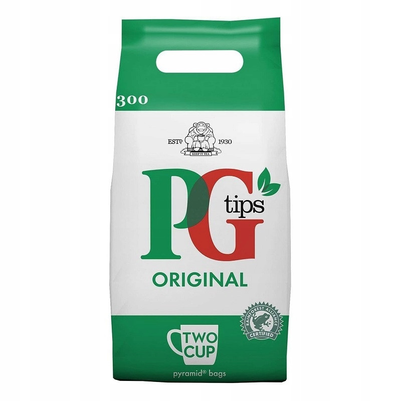 Černý čaj Pg tips 870g 300 sáčků