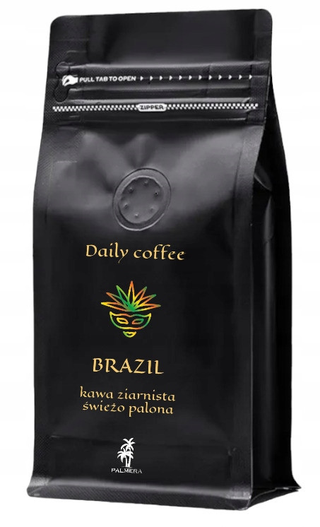 Káva 1kg čerstvě pražená 100% Arabica Daily Coffee Brazil