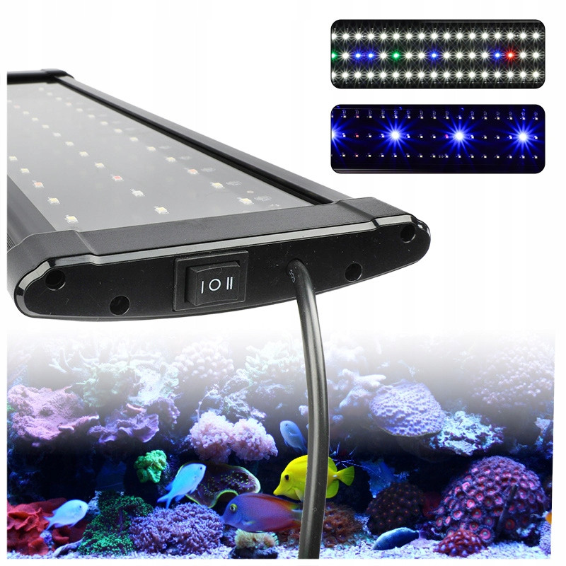 Led Osvětlení Akvarijní Lampa Do Akvária Nosník Rgbwp 112 cm 30W