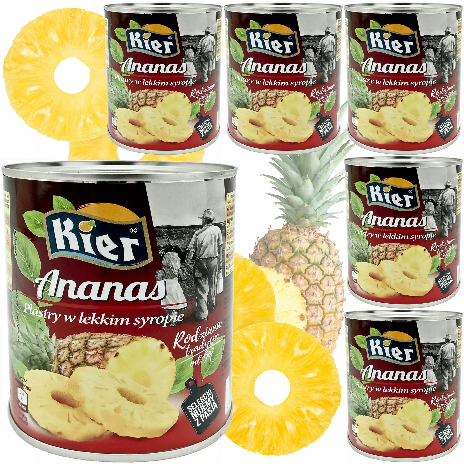 Ananas Náplasti V Lehkém Sirupu 3050g Svářečka