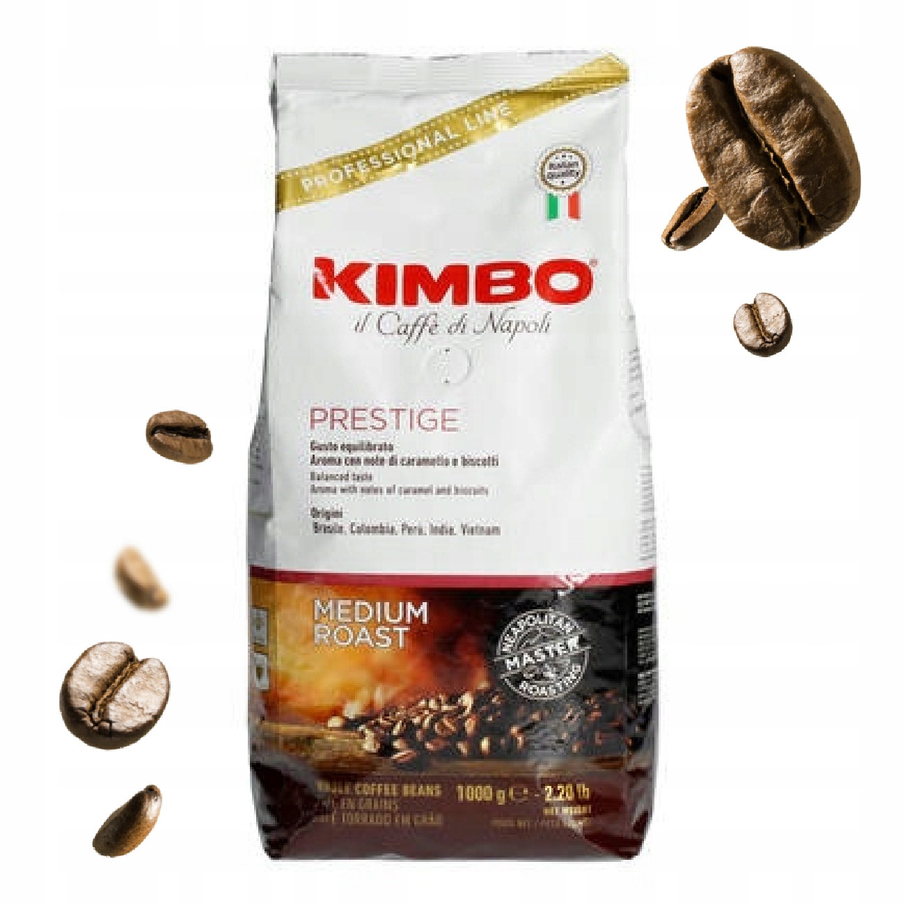 Káva Zrnková Kimbo Espresso Bar Prestige 1KG