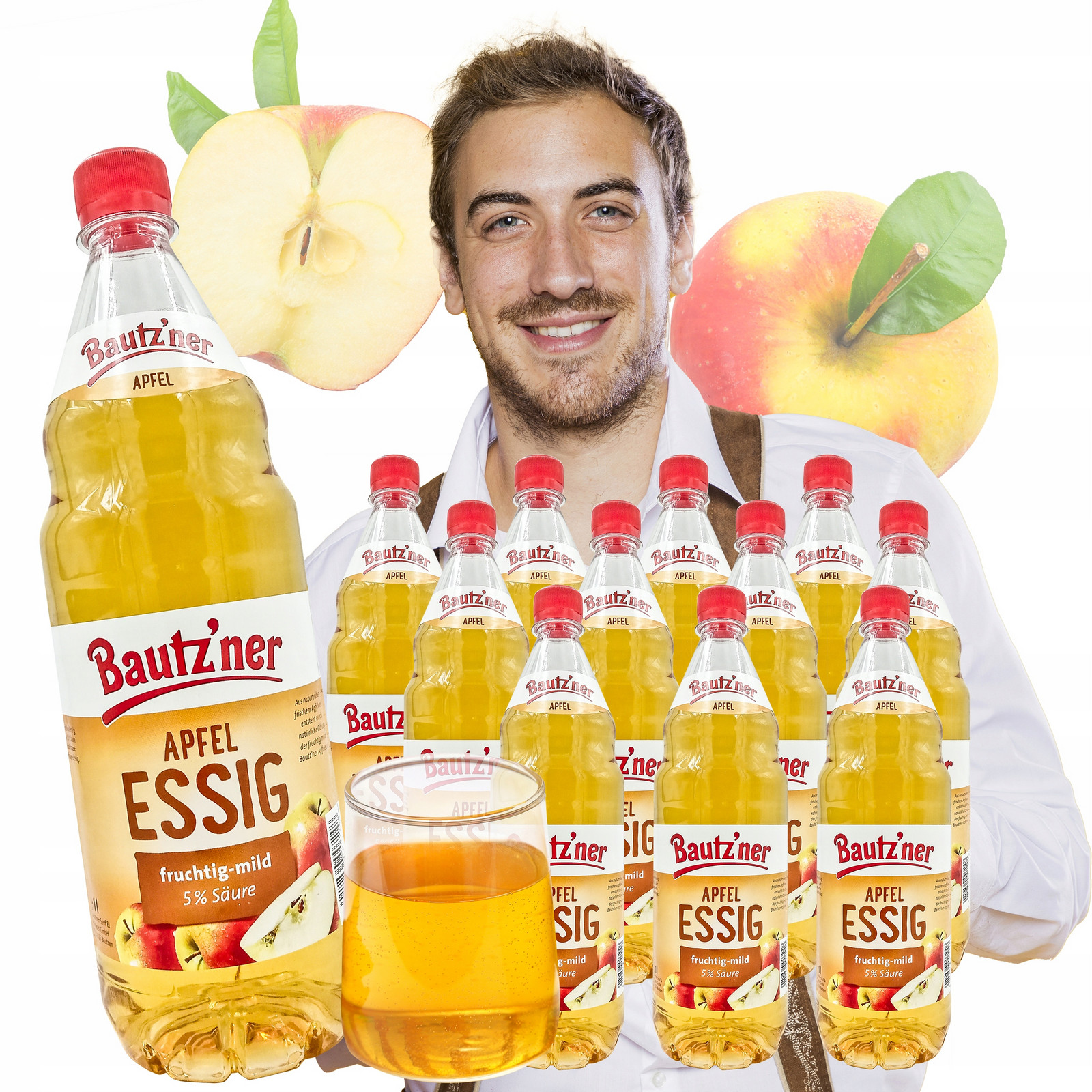 Jablečný Ocet Bautz'ner 12X1L