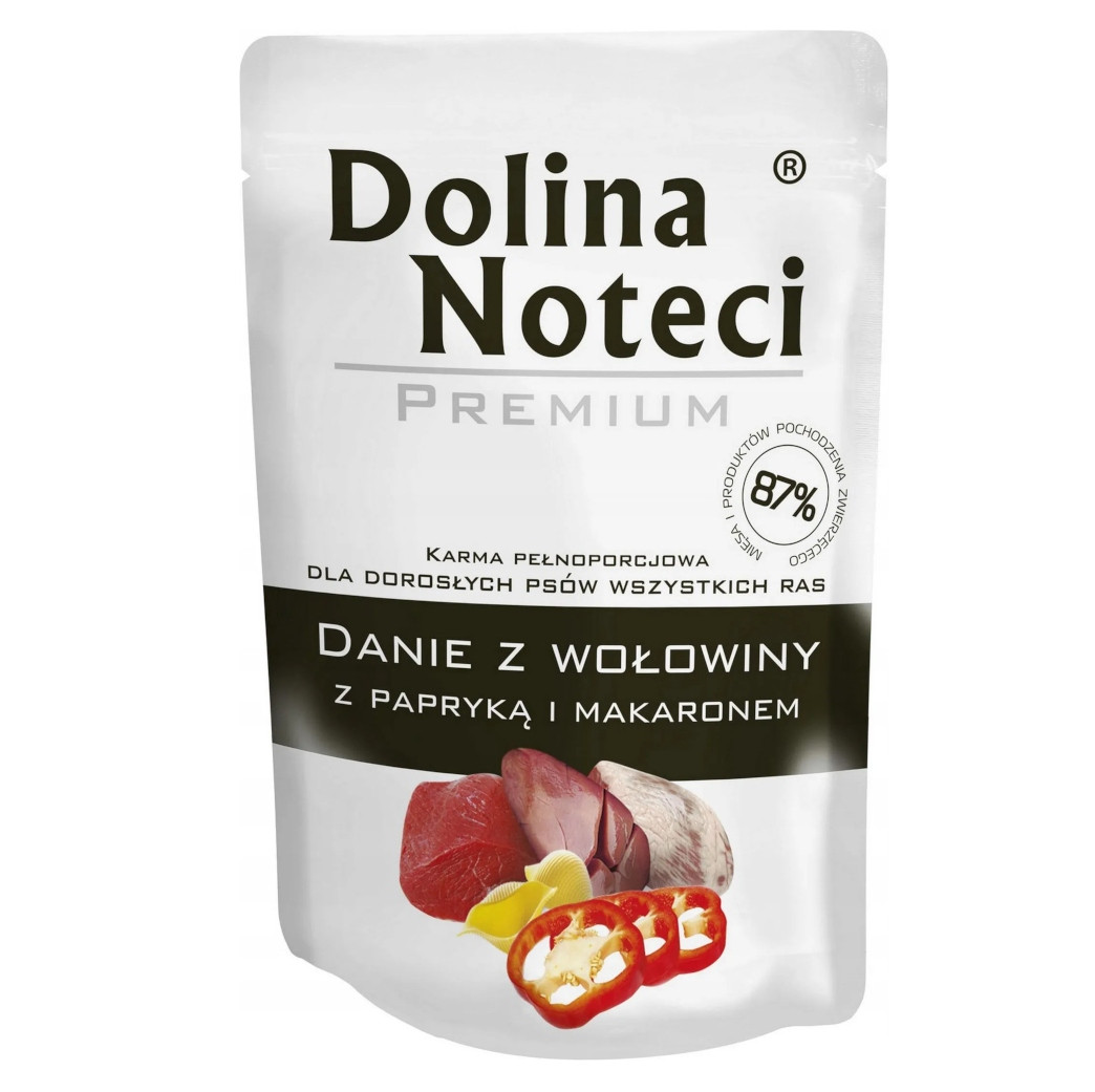 Dolina Noteci Hovězí jídlo s paprikou a rýží 10x300g