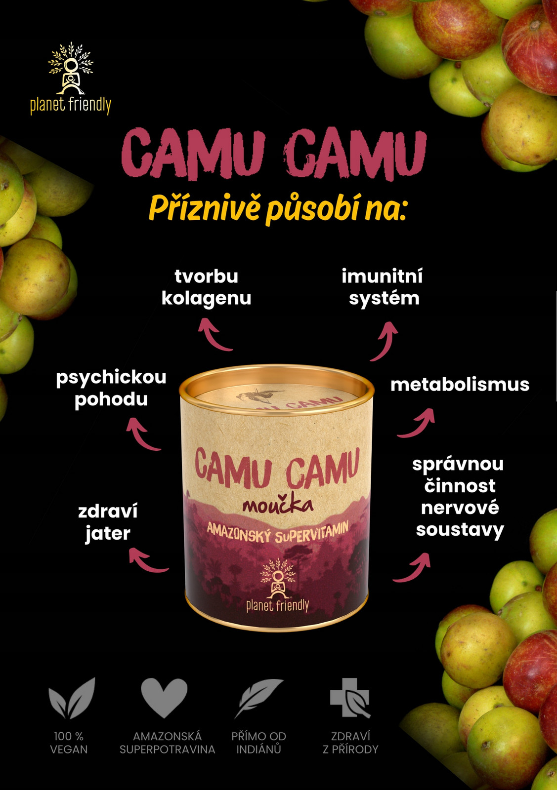 Camu camu nejbohatší přírodní zdroj 