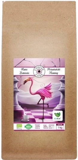 Káva Peru Plameňák 1kg Sladká jemnost s citrusovou kyselostí Ecoblik