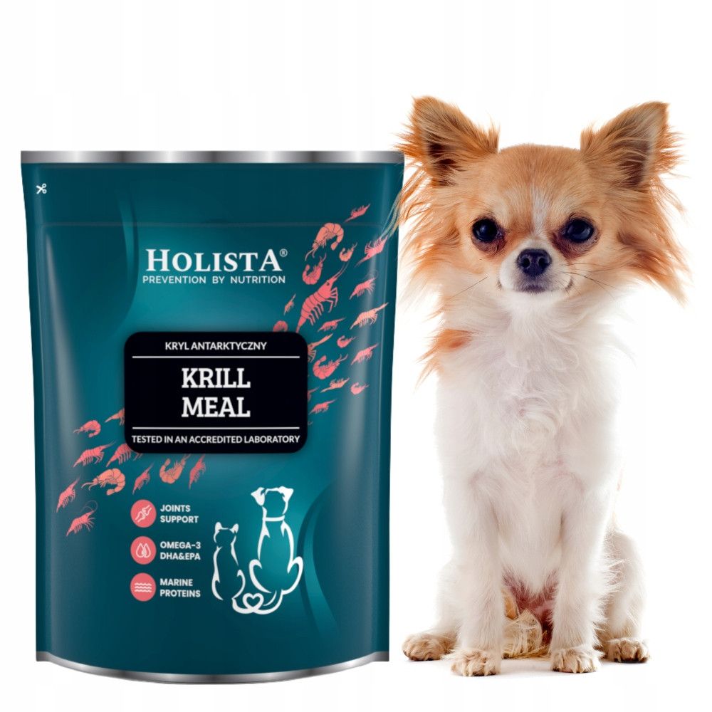 Holista Krill Meal Kryl Zdroj aminokyselin a klíčových složek 500 g