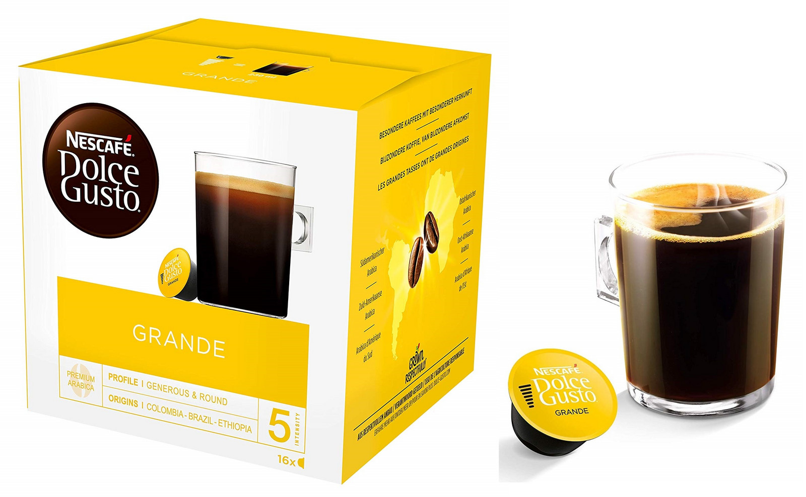 Dolce Gusto Grande – kávové kapsle – 48 kapslí v