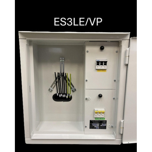 Elektroměrový rozvaděč AROVA SERVIS ES/VP 3 25A/3 ležatý pro PRE šedý