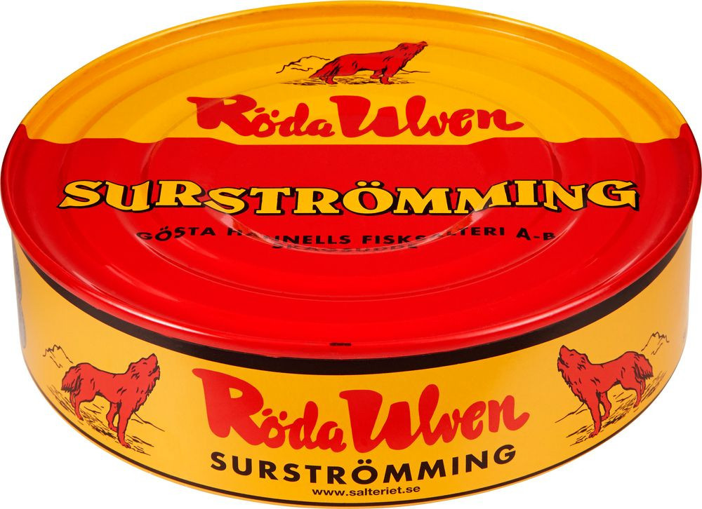 Filé Kysaný Sleď Páchnoucí Sleď Surstrommings Roda Ulven 0,3 kg
