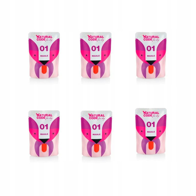 Natural Code 01 for dog Vepřové 100g