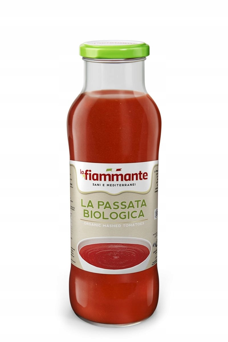 Sada 12 kusů Italská rajčatová Passata Bio La Fiammante 680 g