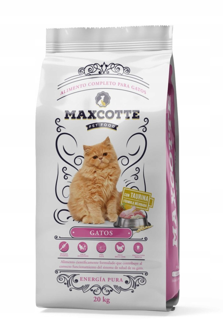 Maxcotte Gatos pro kočky 20 kg
