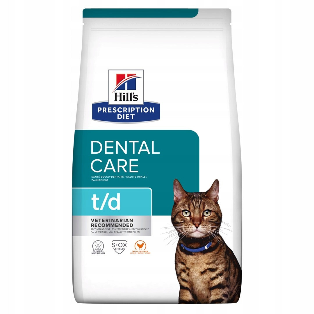 Hill's Pd Feline T/d Krmivo 1,5 kg