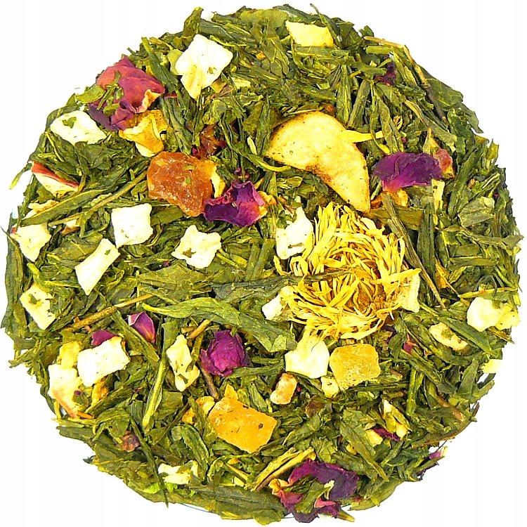 čaj Zelená Sencha Letní noc Melon 1kg