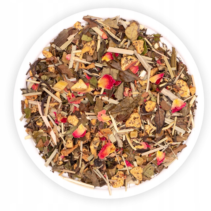 Čaj Bílý Listový Pai Mu Tan Mango Jablko Máta Fuji Teaverso 1000G