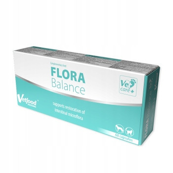 VetFood Flora Balance 60 kapslí podpora trávení
