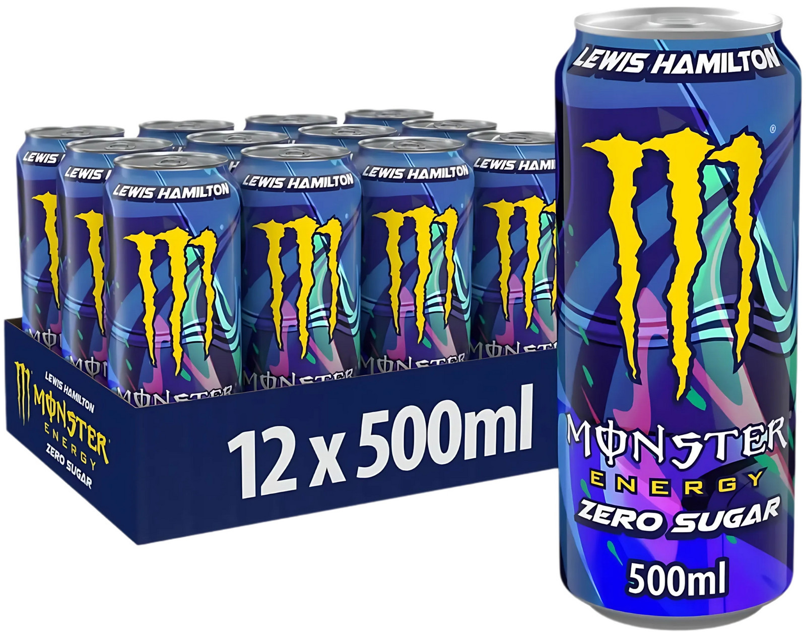 Monster Energy Lewis Hamilton Zero Sugar 12×0,5l