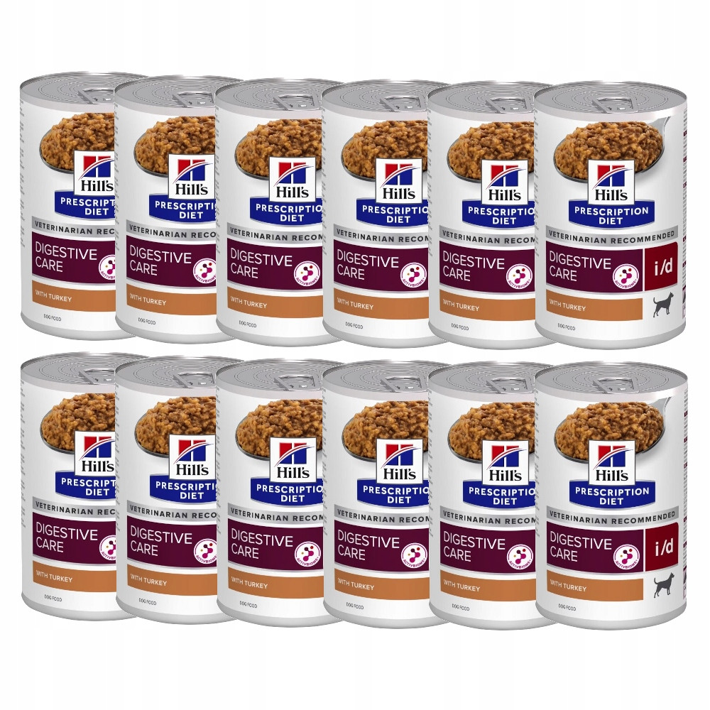 Hill's Pd Canine I/D digestive care krmivo pro psy s krůtím masem 360g x 12 Ks
