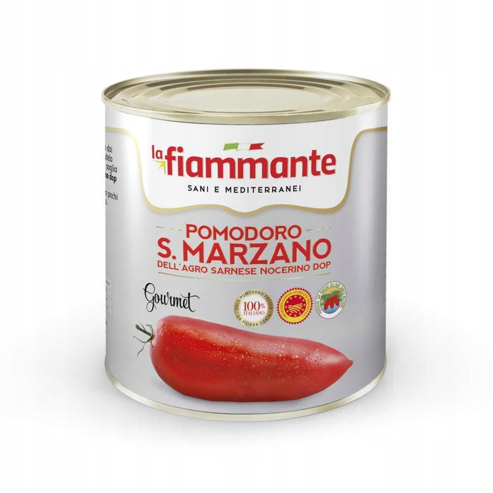Sada 6 kusů Rajčata San Marzano Fiammante bez kůže 2,5 kg H.o.r.e.c.a.