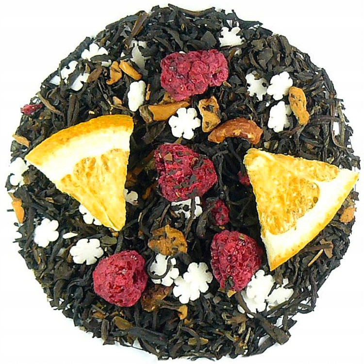 Čaj Černý Yunnan Last Christmas Vánoční maliny Pomeranč 1kg