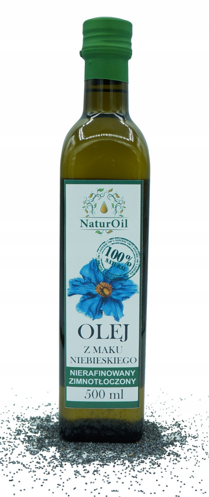 Makový olej z máku modrého 500ml NaturOil