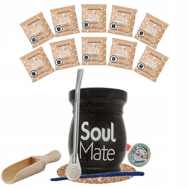 Yerba Soul Mate 500g 10x50g Tykwa Bombilla